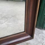 Antique wooden mirror