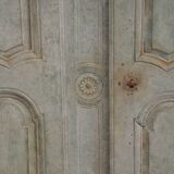 Old patinated door