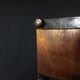 Old maps display postal counter turnstile 1900 in wood and metal