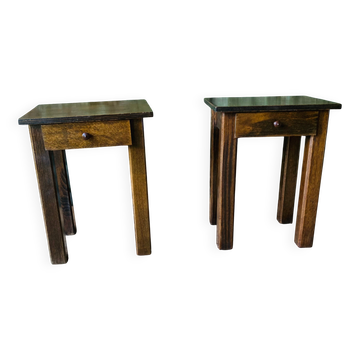 Pair of minimalist bedside tables