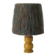 Vintage handmade wool hat lamp