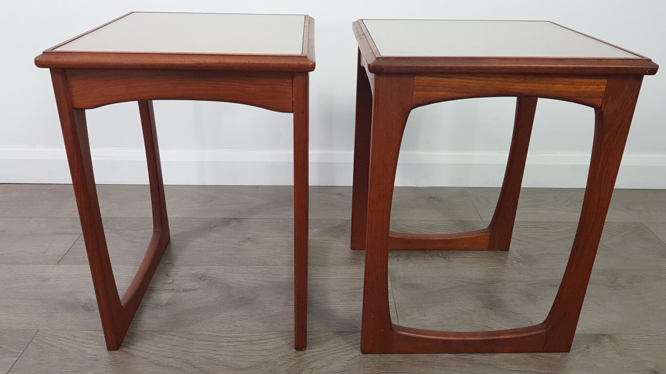 Pair of nightstands, 1960s