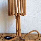 Rattan lamp, 60s