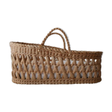 Doll bassinet with its bedding