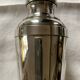 Shaker métal argenté vintage