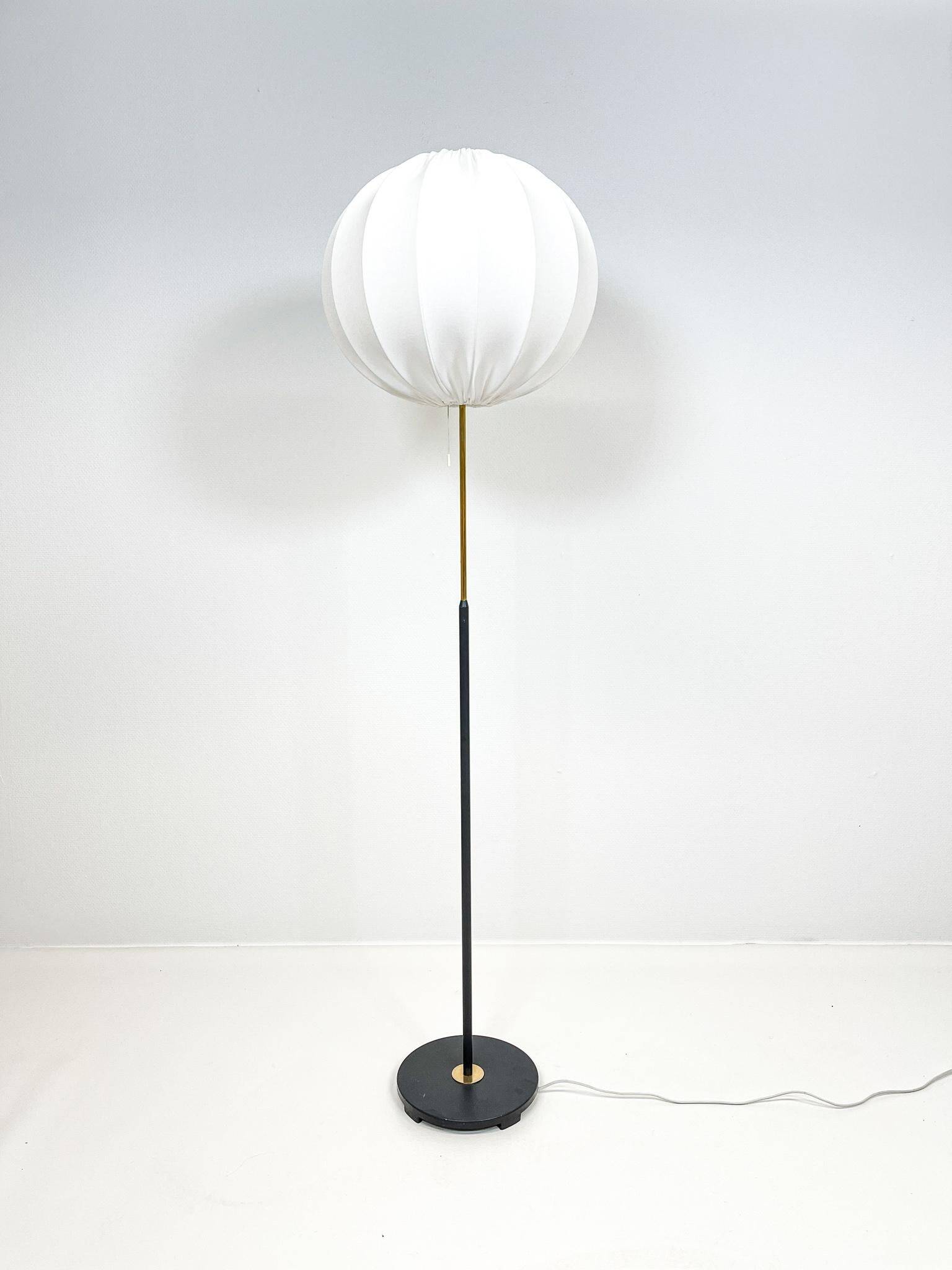 ASEA floor lamp in brass from the mid-century, Sweden, 1960s.