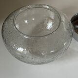 Bubble glass lamp vintage design 70 years