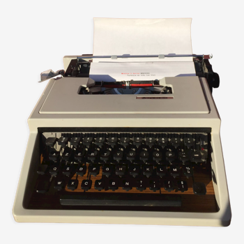 Machine à écrire Mercedes années 70, made in Spain