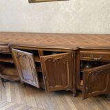 Louis XV style sideboard in walnut