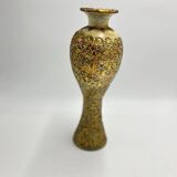 Vase balustre Chine Ancienne, jade et ornements Or, Song