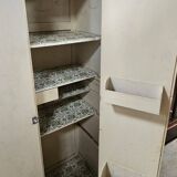 Vintage Parisian Armoire Painted in White