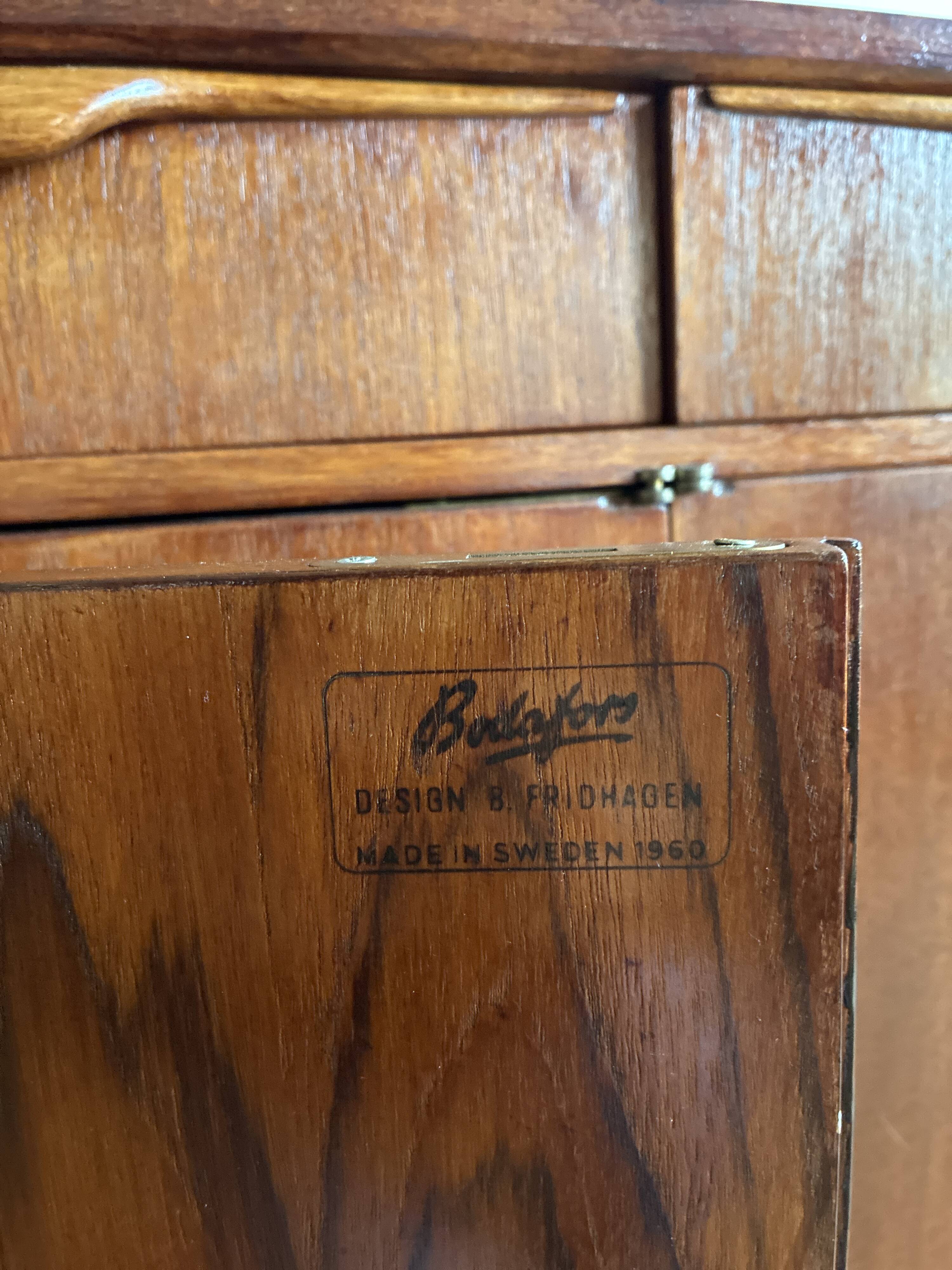 Scandinavian enfilade from the 1960s