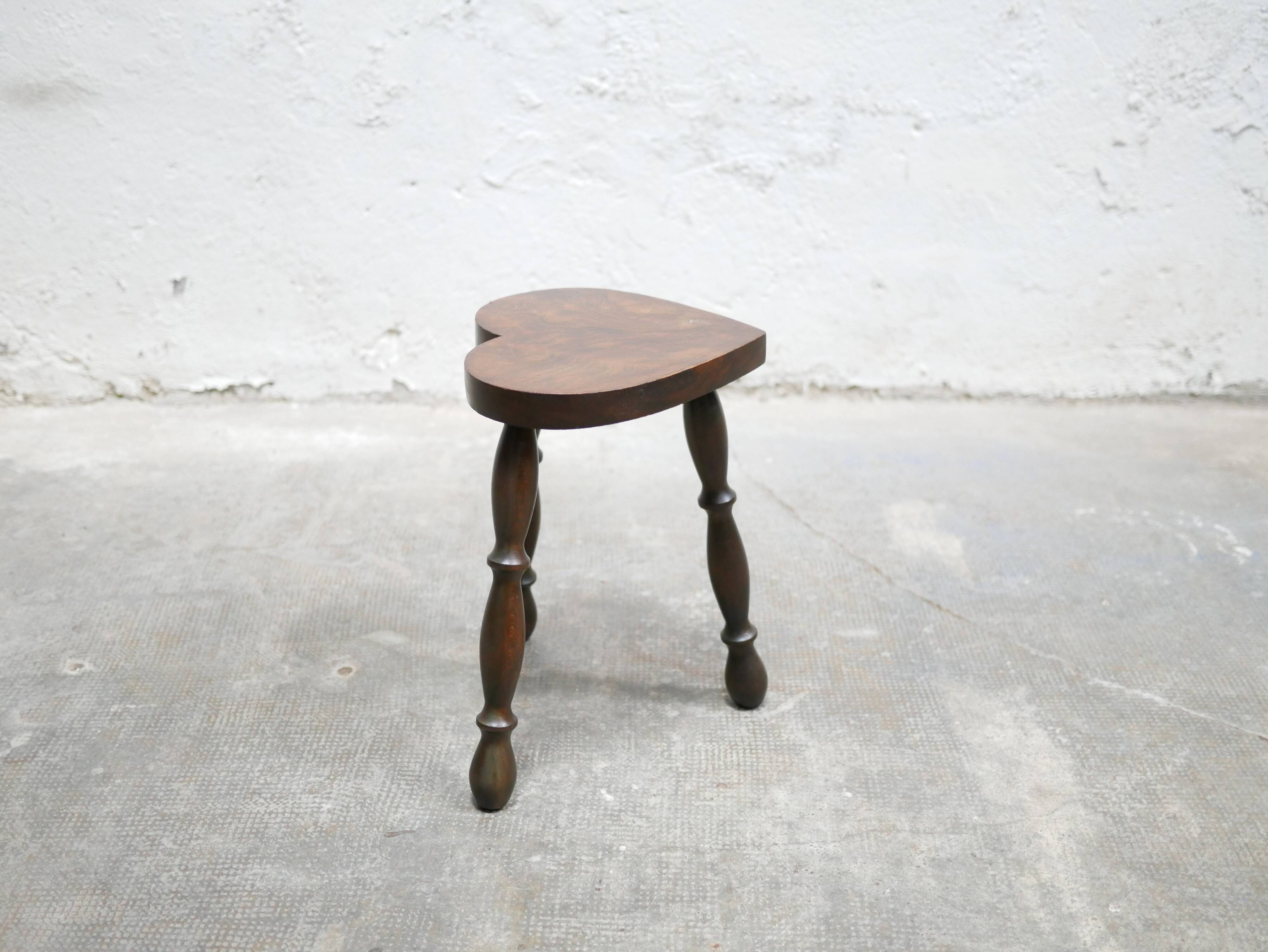 Vintage wooden stool