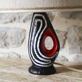 50s ceramic bedside lamp