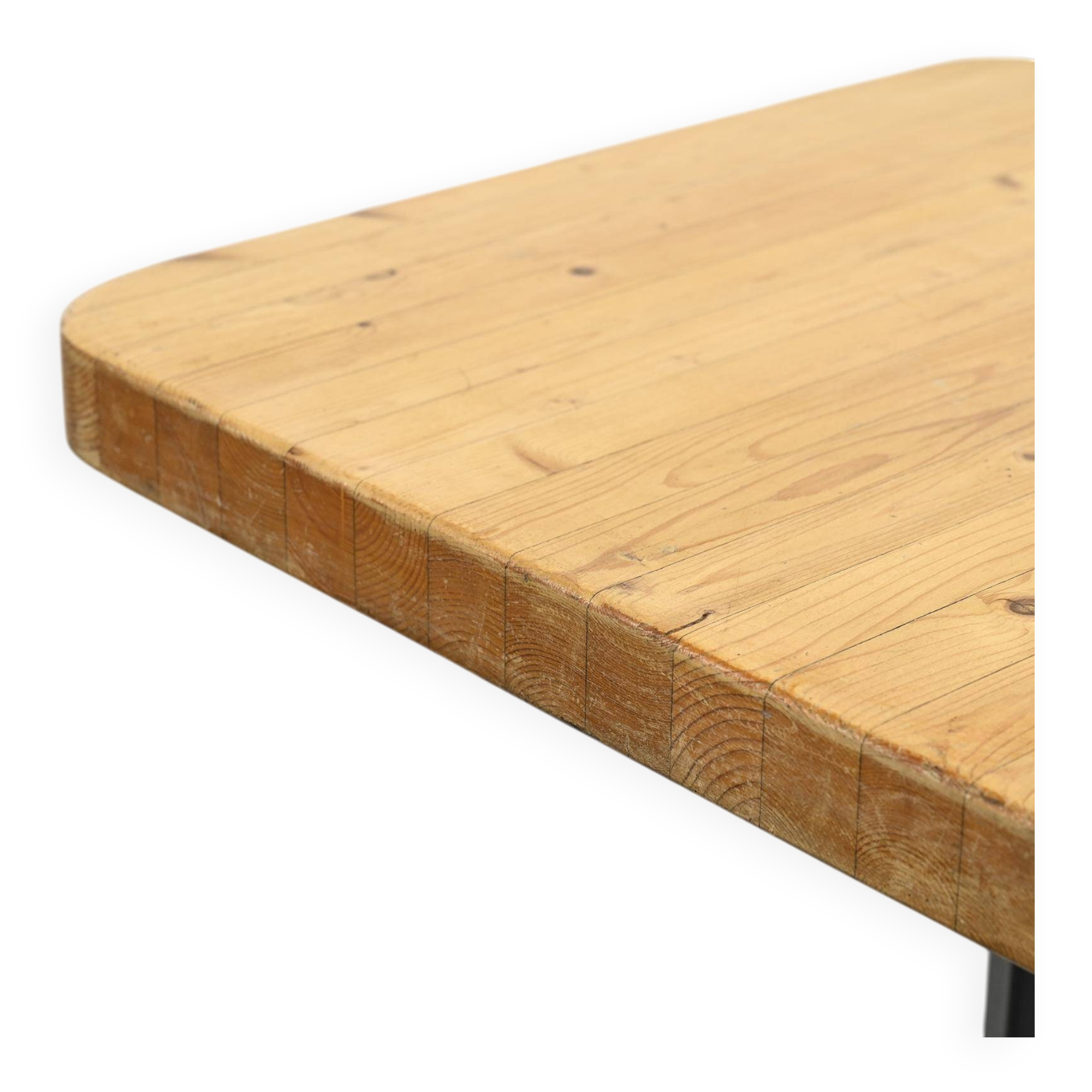 Square table, Charlotte Perriand, Les Arcs 2000, circa 1979.