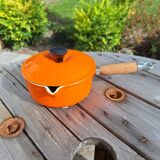 Vintage Le Creuset saucepans from the 70s