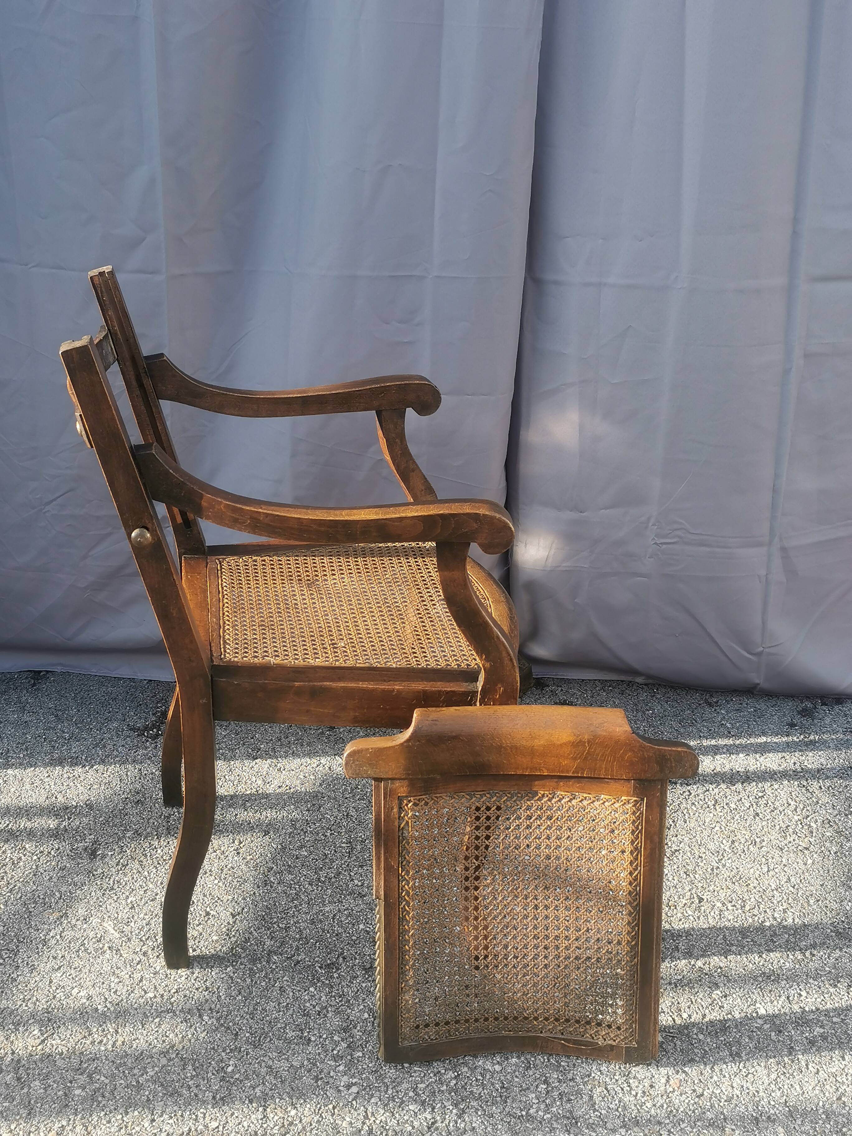 Antique 19th century barber's chair