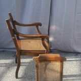 Fauteuil de coiffeur ancien xix ème