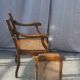 Antique 19th century barber's chair