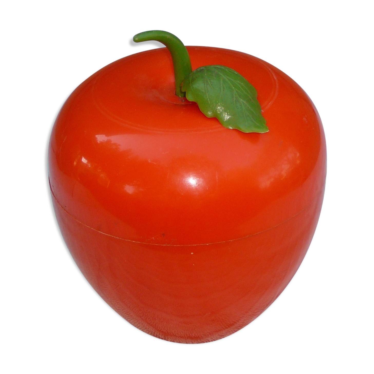 Orange vintage ice cube tray 70