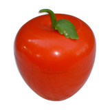 Orange vintage ice cube tray 70