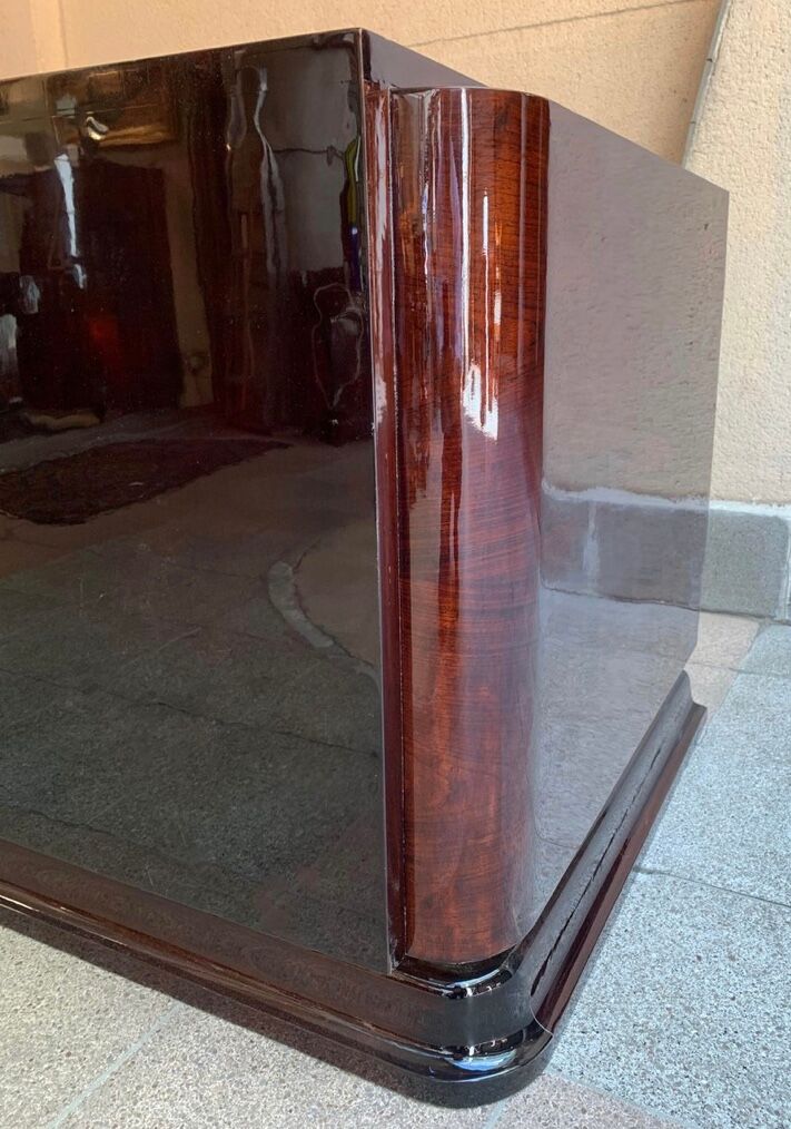 Large modernist rosewood desk
