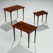 Set of 3 Danish nesting tables in rosewood Denmark 1960