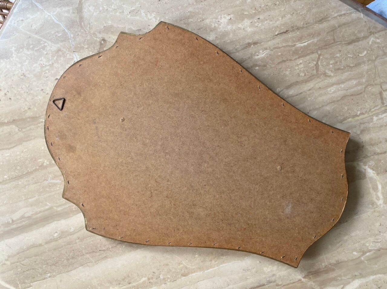 Miroir doré ancien 56x40