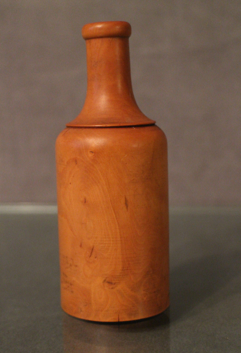Bottle in box in the shape of bottle bottle late 19th