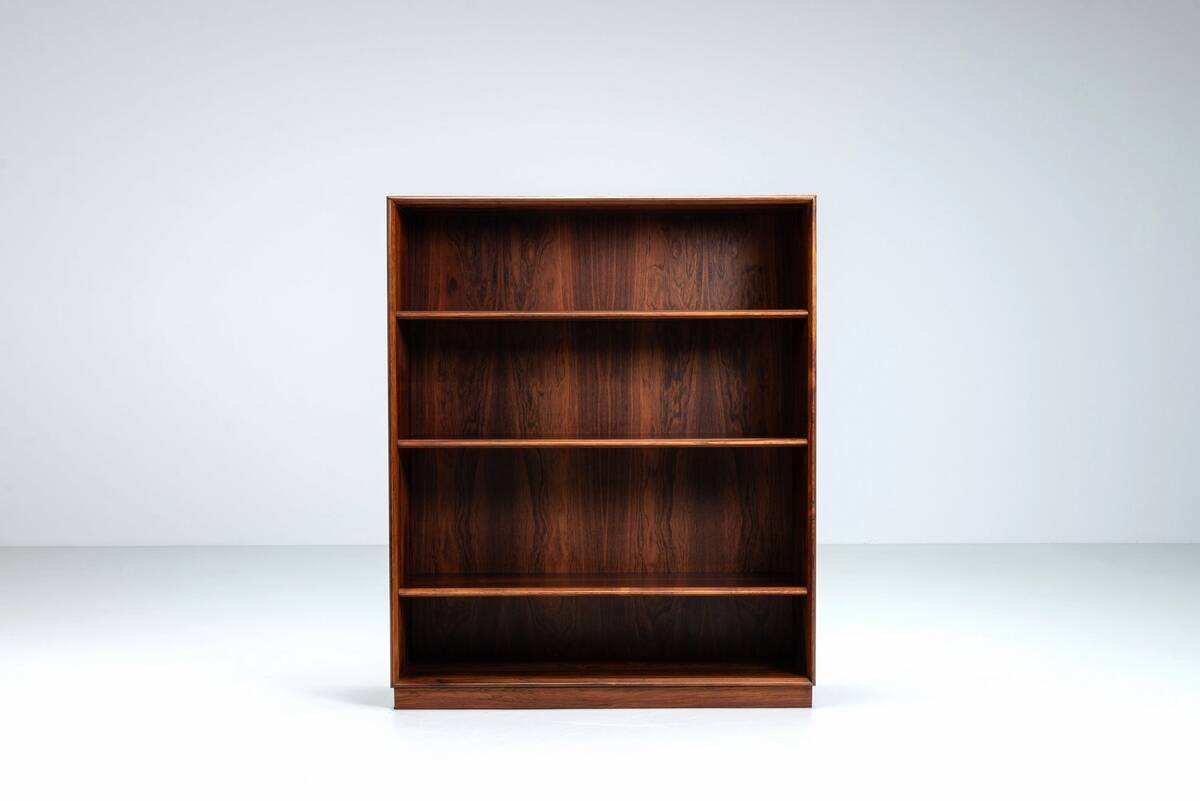Ejvind Johansson bookcase in rosewood Ivan Gern Denmark 1960