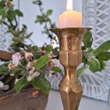 Vintage brass candle holder