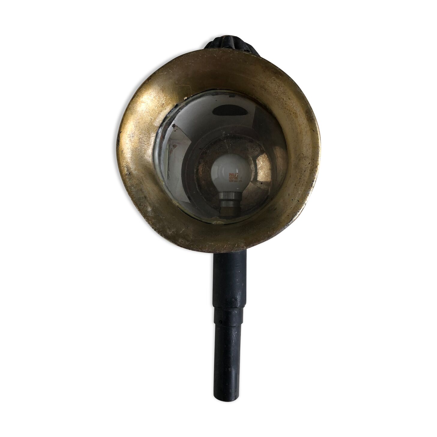 Lanterne ancienne électrifiée