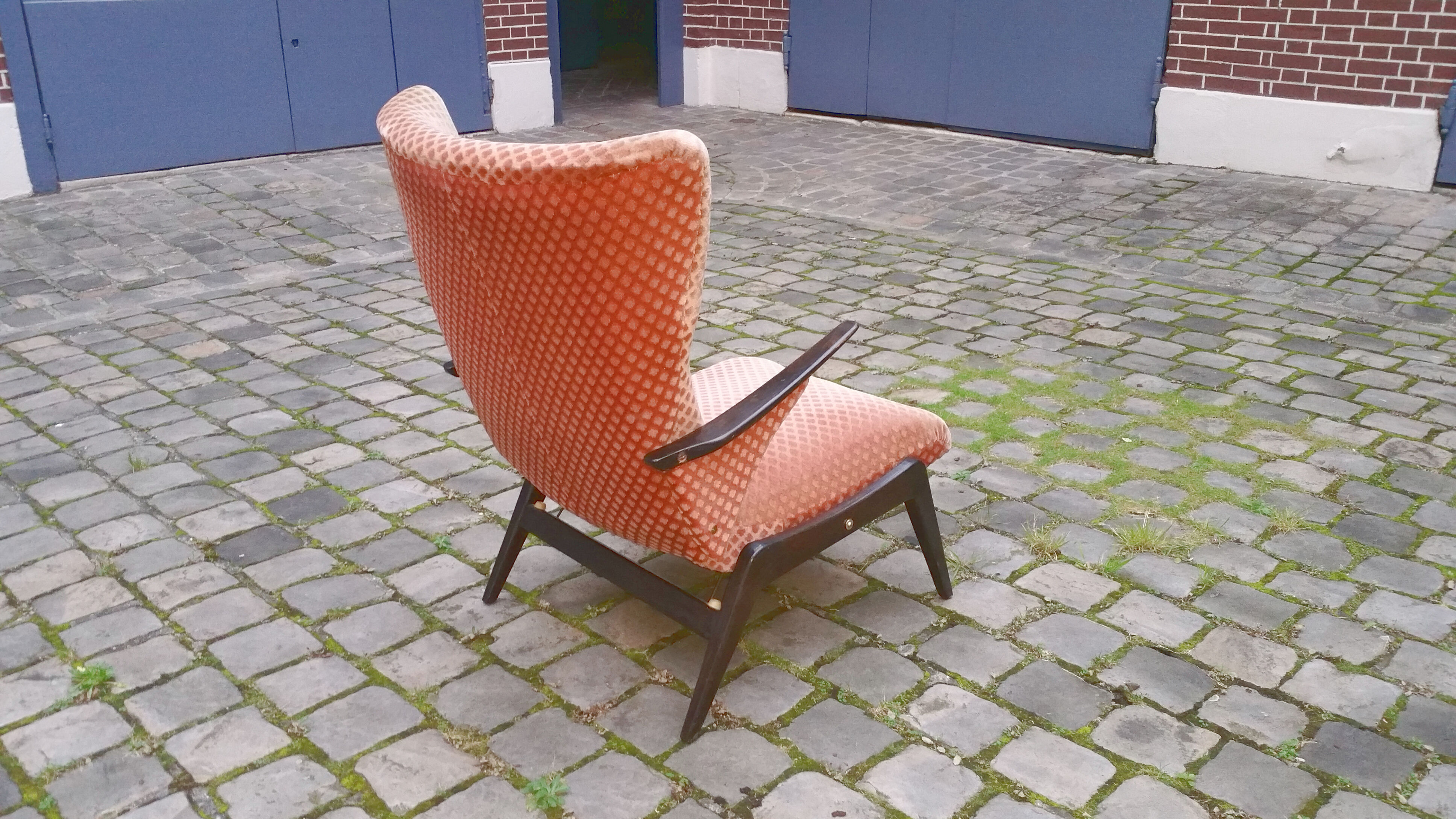 Chair recliner Waing flesh Relax 50 60 vintage years