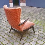 Fauteuil recliner Waing Chair Relax  années 50 60 vintage