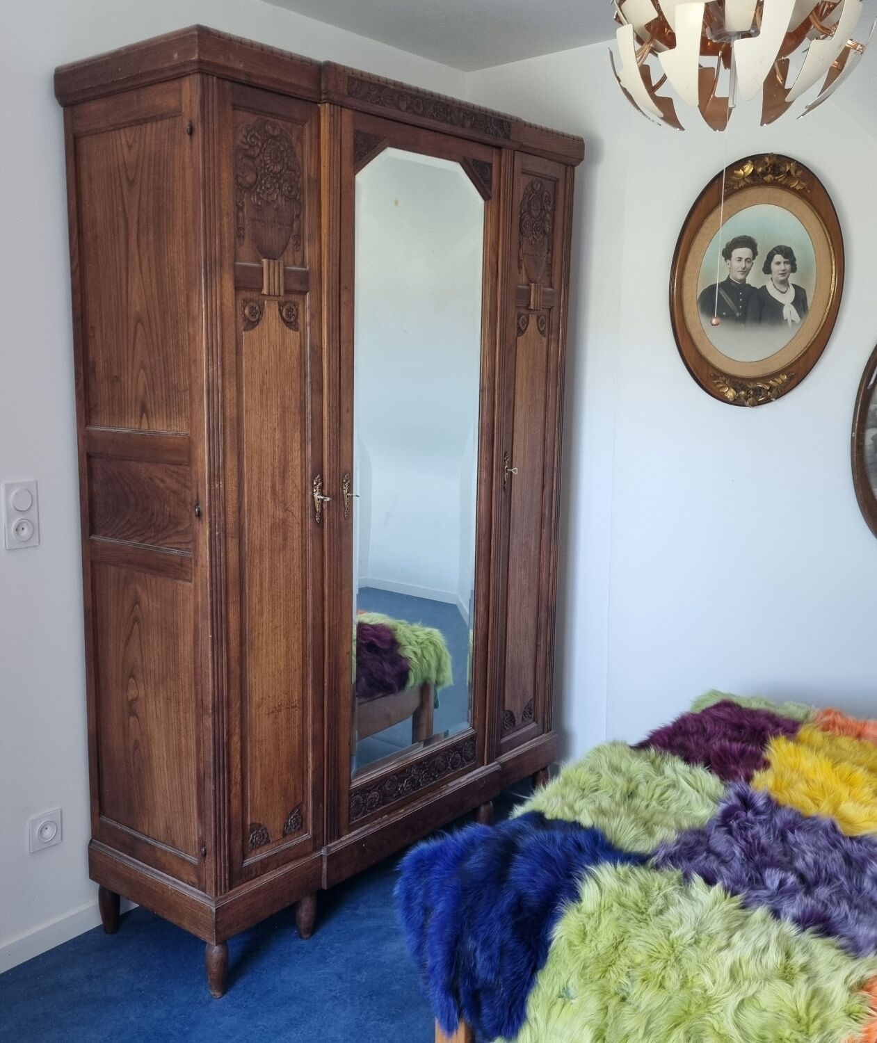 Art Nouveau wardrobe from 1900/1910