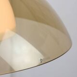 Rare UFO Space Age Lamp from Guzzini in Light Brown, 1970s
