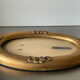 Antique art nouveau oval frame gilded wood