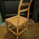 small bamboo chair