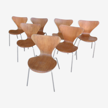 Series 7 chairs series 7 of Arne jacosen for fritz hansen