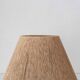 Coastal Table Lamp in Faux Wicker, Manises, Spain, 1960s, New Jute Shade