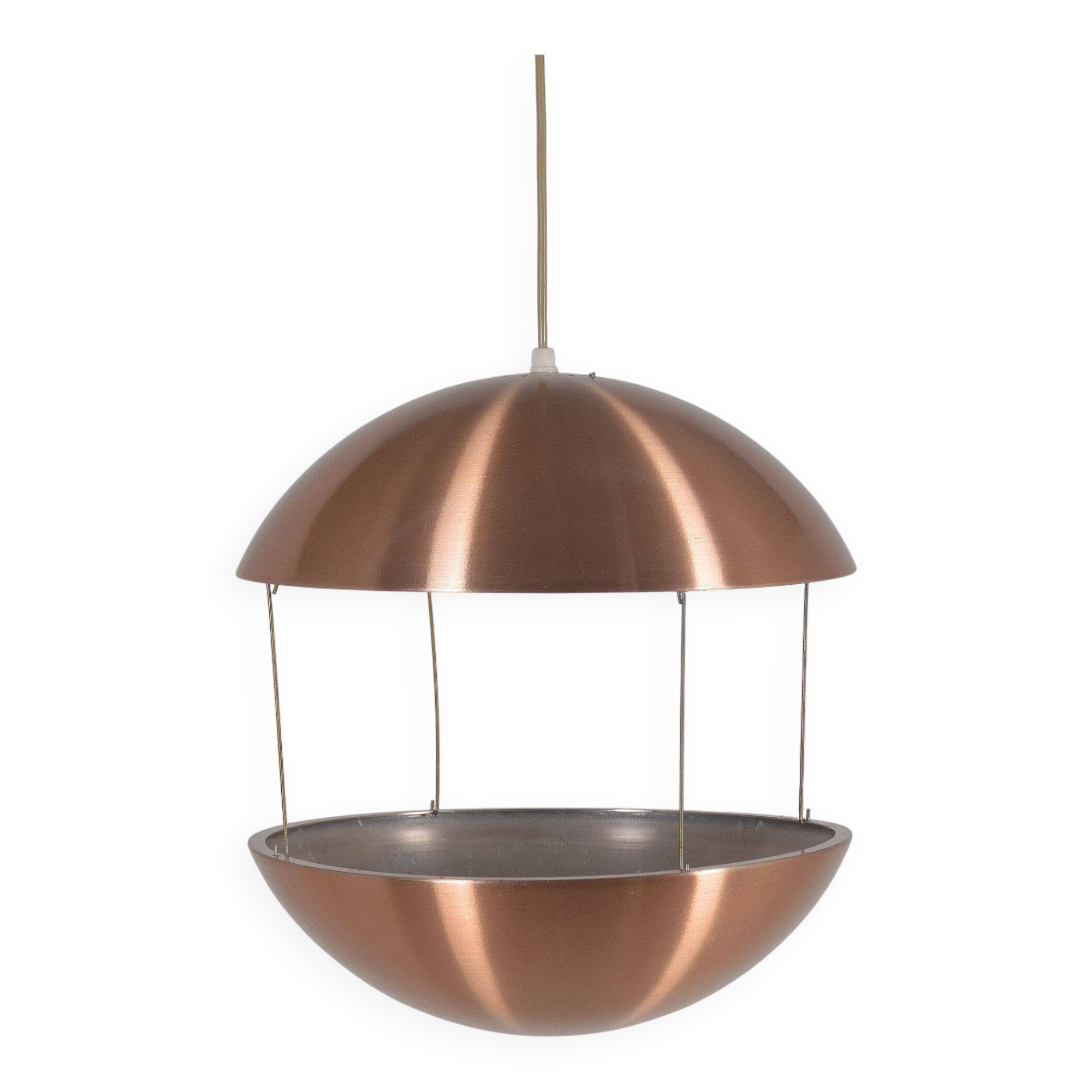 Danish plant holder with lighting by Poul Cadovius for Hans Følsgaard, '60