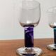 Verres de design allemand par Regina Kaufmann pour Glashagen Hütte, ensemble de 4
