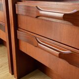 Pair of Scandinavian style bedside tables