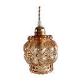 Amber glass walk-in suspension