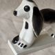 Ceramic dog Geo Condé 1930 Saint-Clement