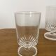 Service of 3x6 "Élysée" crystal glasses from Arques.