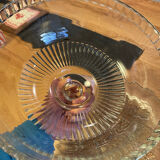 Glass cake or cheese display