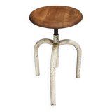 Vintage swivel stool laboratory stool studio stool