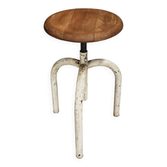 Tabouret pivotant vintage tabouret de laboratoire tabouret de studio