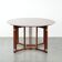 Round Art Deco design dining table for 4 people in good condition